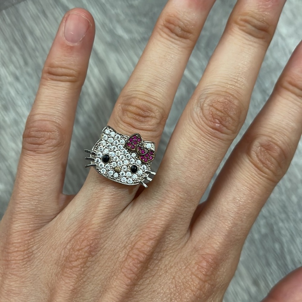 Sanrio Hello Kitty Diamonique Ring